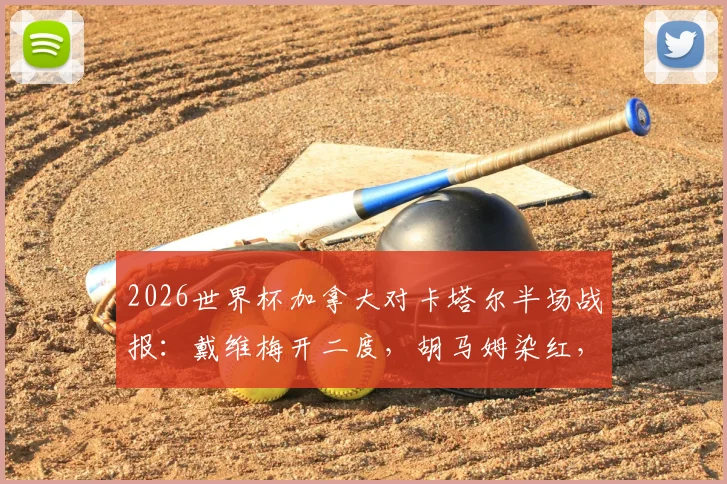 2026世界杯加拿大对卡塔尔半场战报:戴维梅开二度,胡马姆染红,十人卡塔尔0-3落后全解析